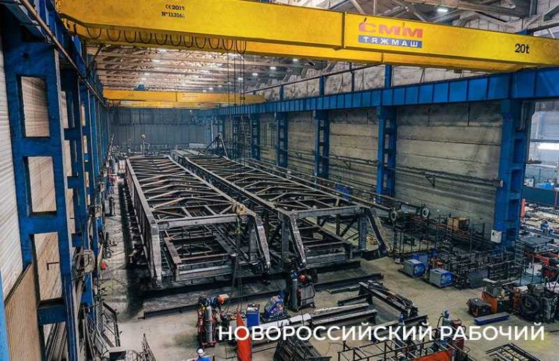 В порту Новороссийска будет работать первая в России судопогрузочная машина