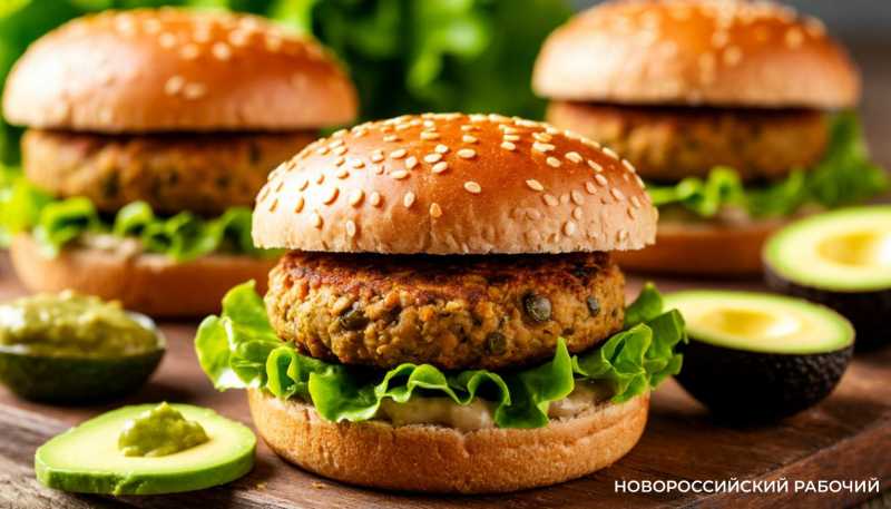 Веганские бургеры из чечевицы и грибов