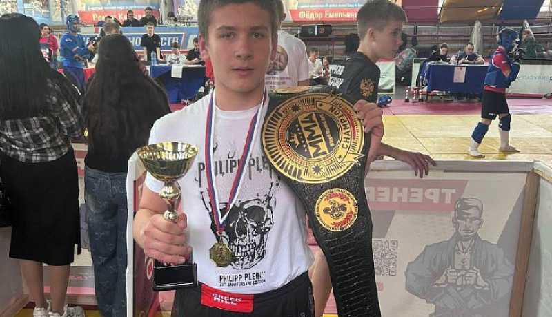 Юные спортсмены из станицы Натухаевской успешно выступили на краевом турнире по спортивному микс-файту