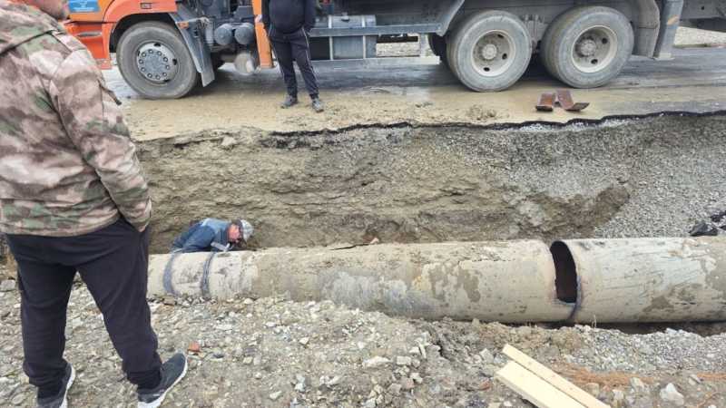 Кипятить обязательно! После аварии на участке ТГВ в Новороссийске вода может ухудшиться