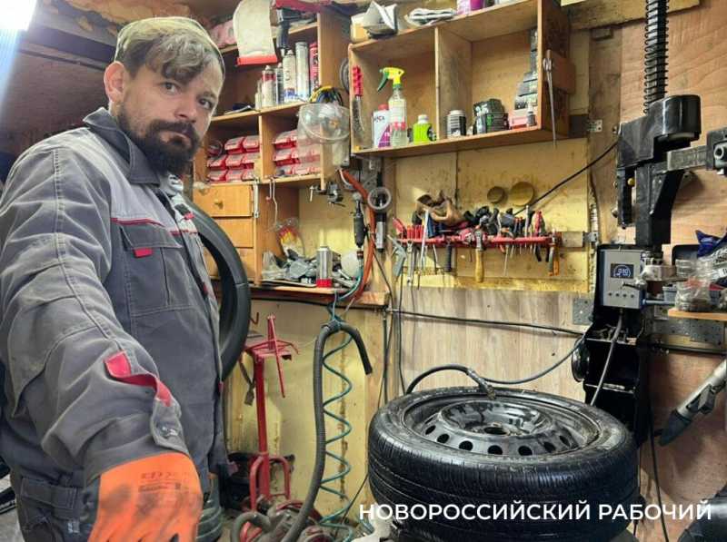 &laquo;Колёса &ndash; это жизнь&raquo;: история успеха новороссийского мастера шиноремонта