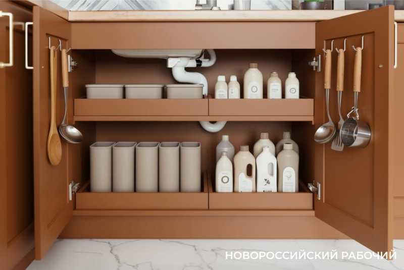 Маленькое пространство &ndash; большие возможности: как обустроить шкаф под раковиной