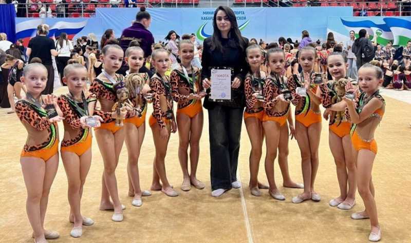 Новороссийские гимнастки сияли на &laquo;Звездах Кавказа&raquo;