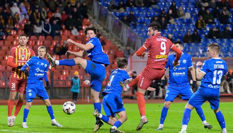 Новороссийский &laquo;Черноморец&raquo; сыграл вничью против тульского &laquo;Арсенала&raquo;