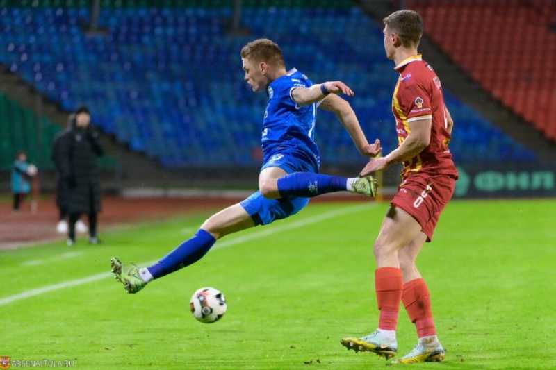 Новороссийский &laquo;Черноморец&raquo; сыграл вничью в холодной Туле. Подробности игры.