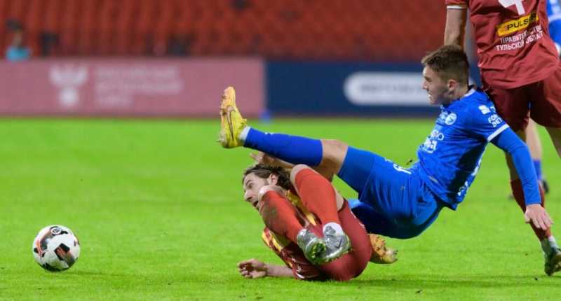 Новороссийский &laquo;Черноморец&raquo; сыграл вничью в холодной Туле. Подробности игры.