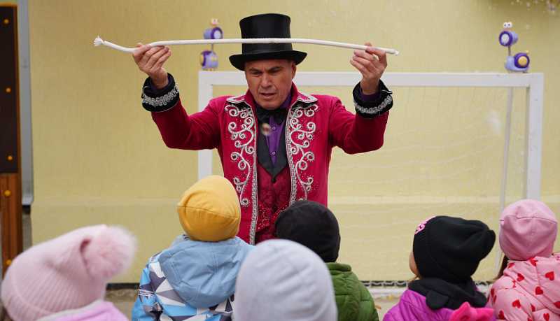 Сегодня торжественно открыли детский сад №15 после реставрации