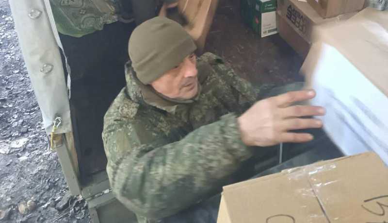 Спасатели Новороссийска доставили очередную партию гуманитарных грузов в Луганскую Народную Республику