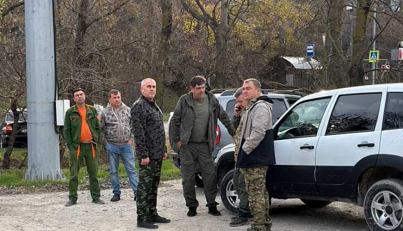 В Новороссийске локализовано возгорание лесной подстилки на склоне Маркотхского хребта