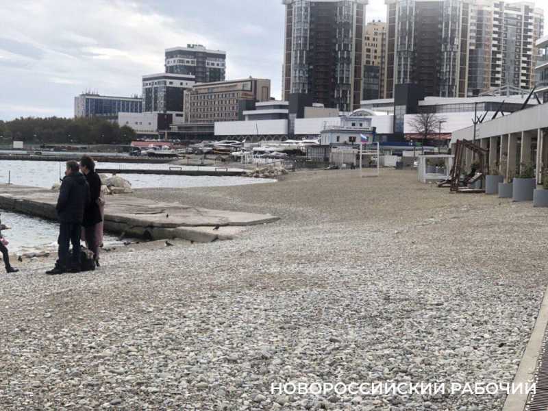 В Новороссийске на горпляже построят раздевалки для «моржей»