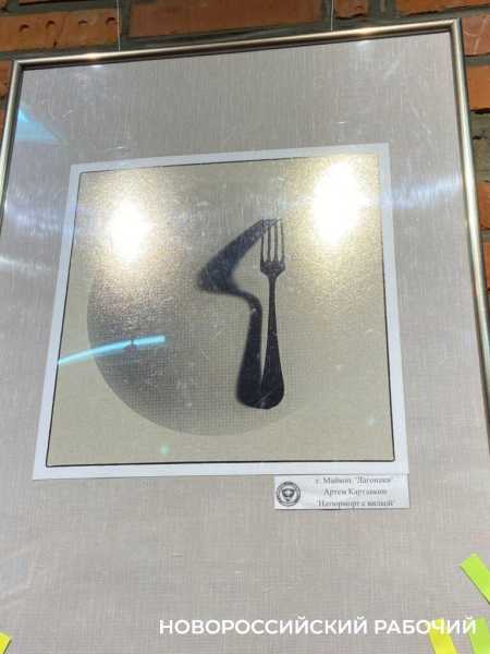 В Новороссийске на выставке &laquo;В стиле минимализма&raquo; представили портрет вилки