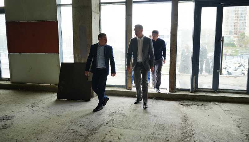 В Новороссийске с рабочим визитом заместитель Губернатора Краснодарского края Дмитрий Валерьевич Маслов