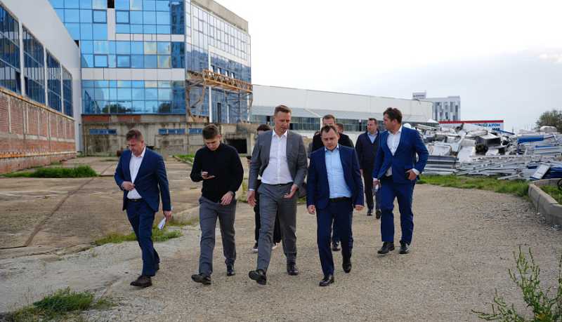 В Новороссийске с рабочим визитом заместитель Губернатора Краснодарского края Дмитрий Валерьевич Маслов