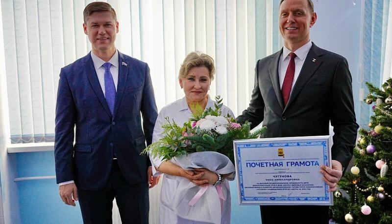 Андрей Кравченко посетил военнослужащих, проходящих лечение в Новороссийском клиническом центре ФМБА России