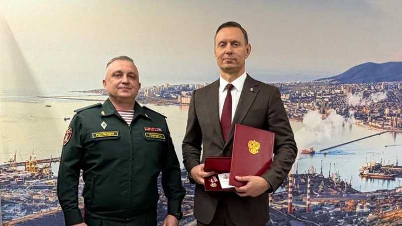 Андрей Кравченко удостоен ведомственной медали Росгвардии &laquo;За содействие&raquo;