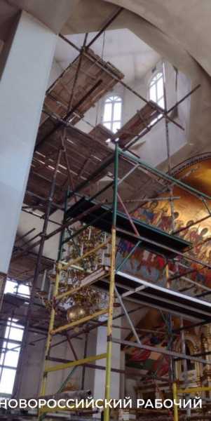 Храм на Шесхарисе родился заново. В Новороссийске прошел чин освящения