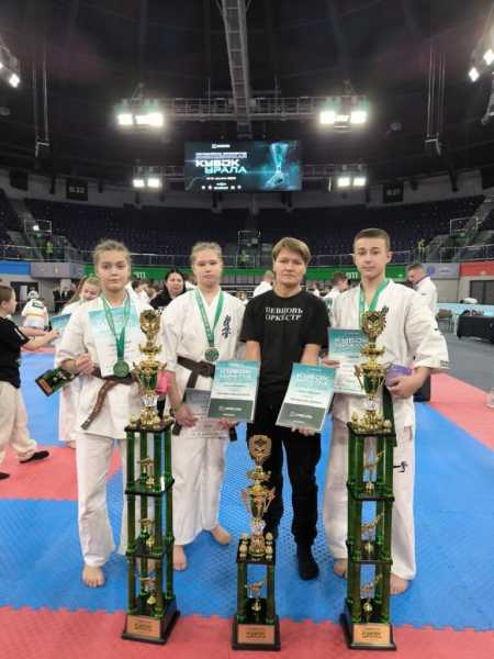 Юные каратисты из Новороссийска привезли победы с Урала
