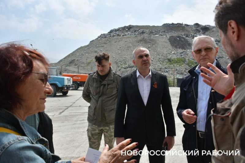 Мусорный полигон в Новороссийске к новому году займет новые территории