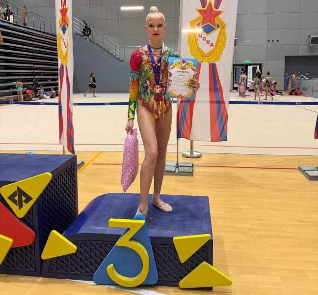 Новороссийская гимнастка &mdash; призер первенства ЦСКА в Москве