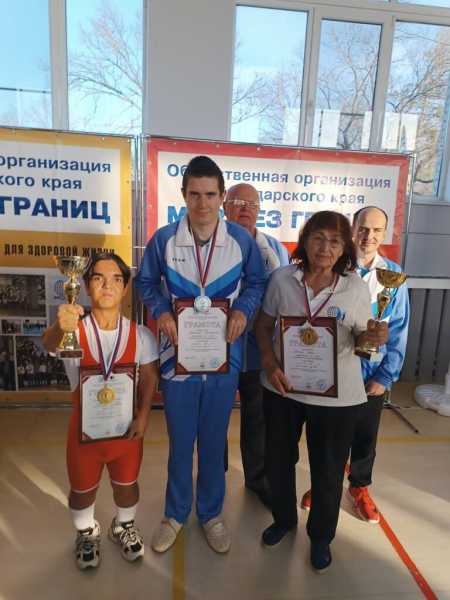 Пауэрлифтеры Новороссийска завоевали медали спартакиады побережья Черного моря