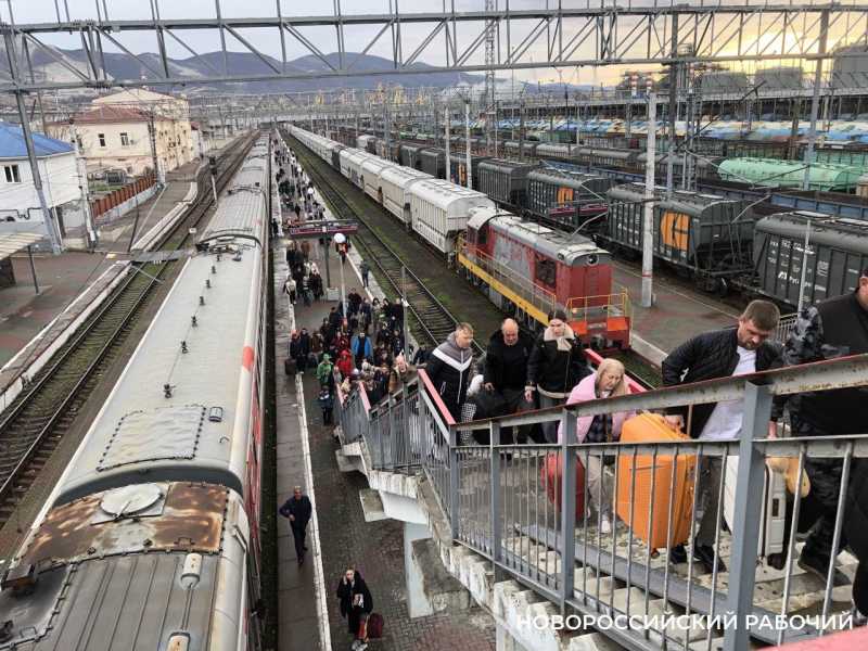 Перед Новым годом отдыхающие раскупили билеты в Новороссийск