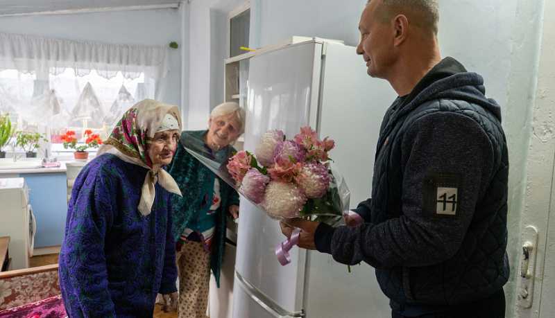 Прасковья Филипповна Ломовская из Абрау-Дюрсо сегодня отмечает 104-й день рождения