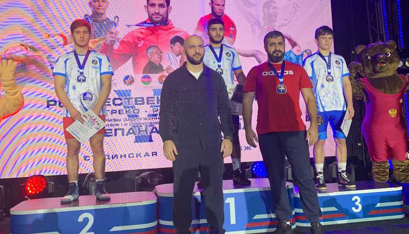 Спортсмены из станицы Натухаевской стали призерами краевых соревнований по греко-римской борьбе