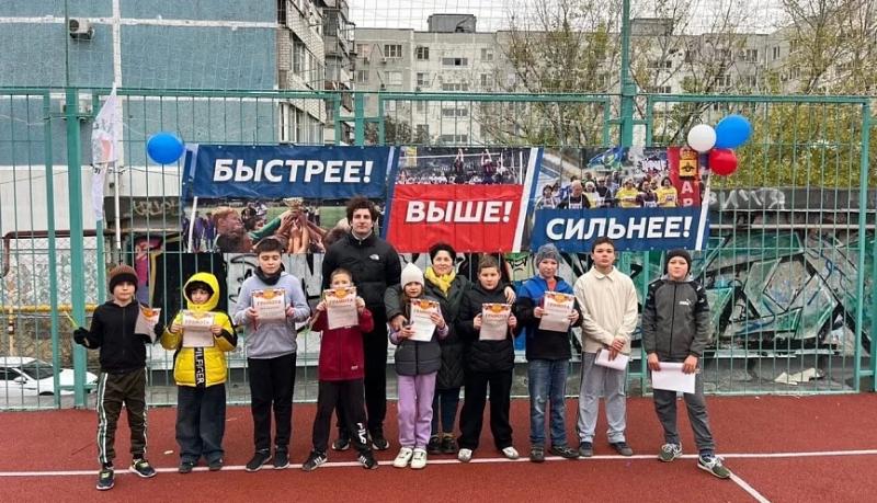 В городе-герое Новороссийске обновили три спортивные площадки