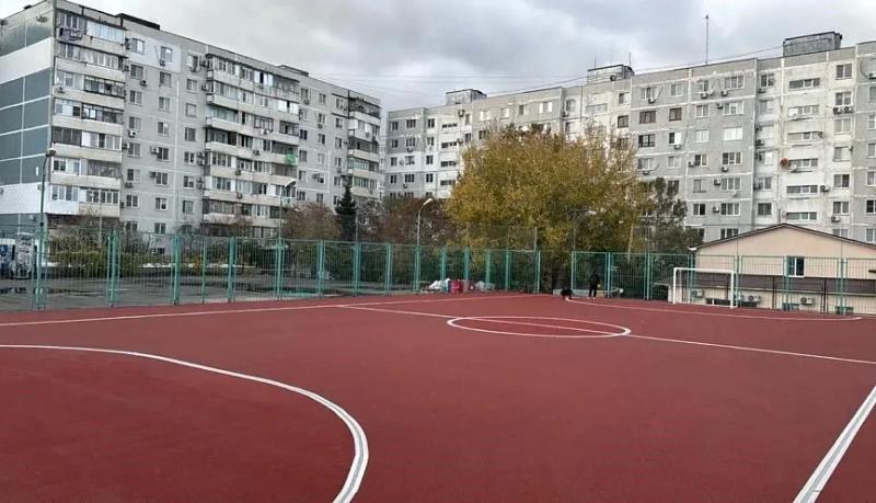 В городе-герое Новороссийске обновили три спортивные площадки