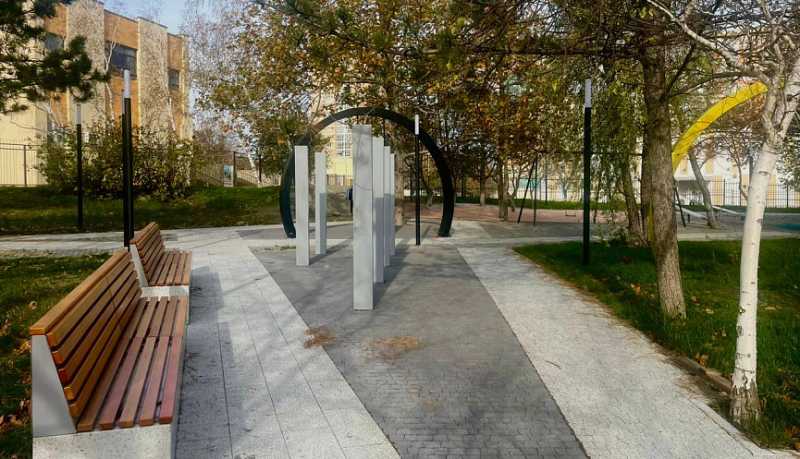 В Новороссийске обновили аллею Спорта, ставшую любимым место активного отдыха для многих горожан