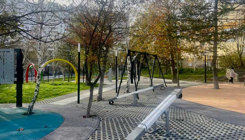 В Новороссийске обновили аллею Спорта, ставшую любимым место активного отдыха для многих горожан