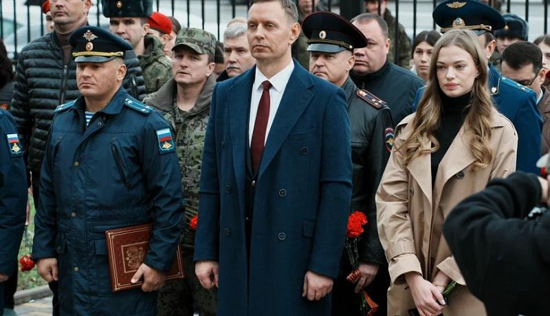 В Новороссийске открыли мемориальную доску памяти Героя Российской Федерации гвардии полковника Андрея Владимировича Кондрашкина