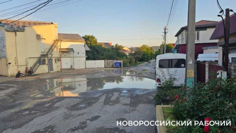 В Новороссийске предлагают нанести на Яндекс-карты лужу, которой 20 лет от роду