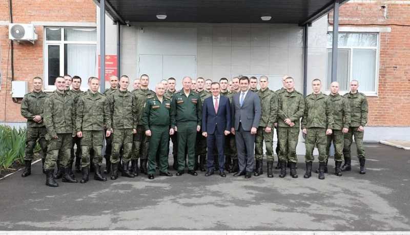Вениамин Кондратьев: В Президентском полку будут служить 25 новобранцев осеннего призыва из Краснодарского края