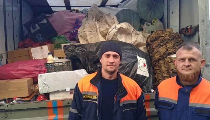 Жители города-героя Новороссийска передали бойцам СВО очередную партию гуманитарных грузов и технических средств