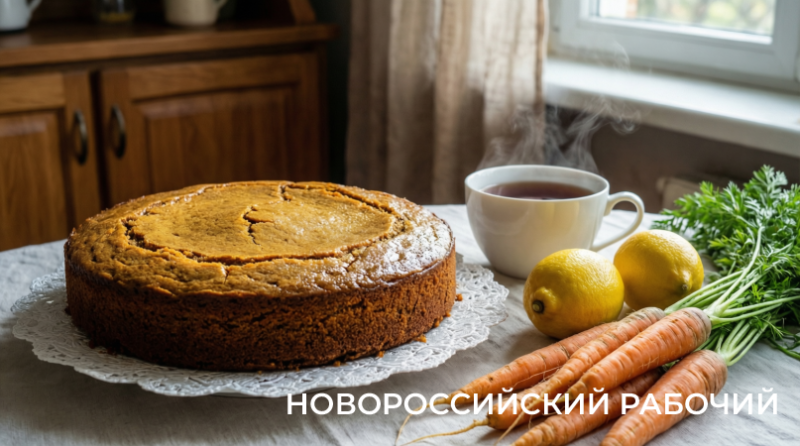 Ароматный лимонно-морковный манник