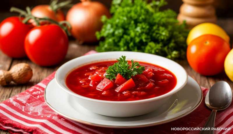 Борщ по-домашнему