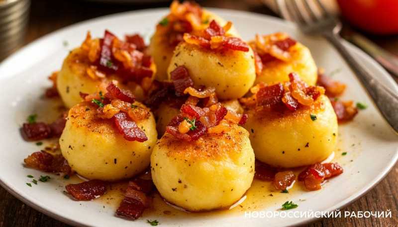 Картофельные ленивые вареники