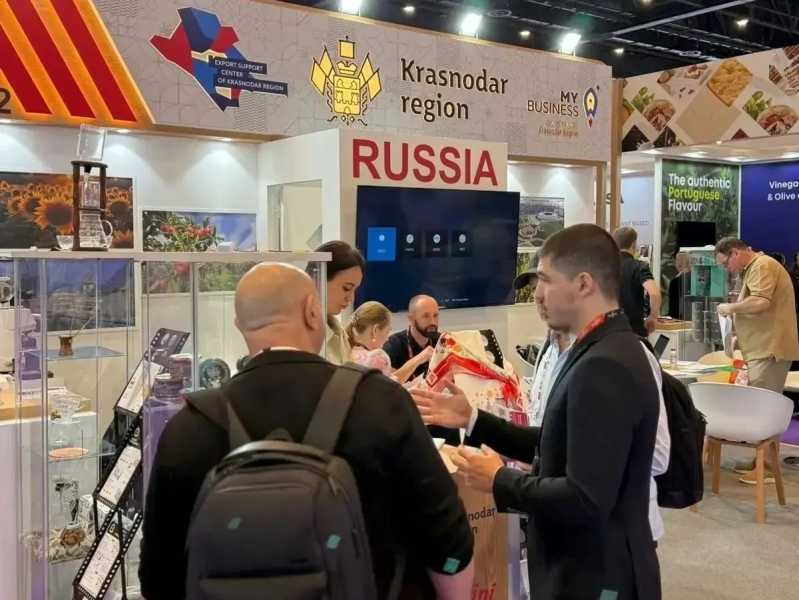 Кубанские компании участвуют в крупнейшей международной продовольственной выставке в Арабских Эмиратах