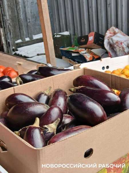 Рынок Новороссийска опустел из-за морозов