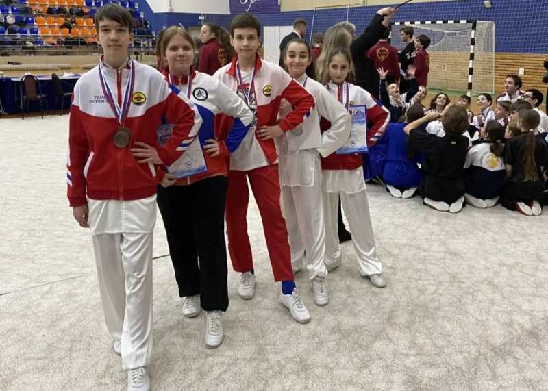 Ушуисты из Новороссийска триумфально выступили на чемпионате и первенстве ЮФО