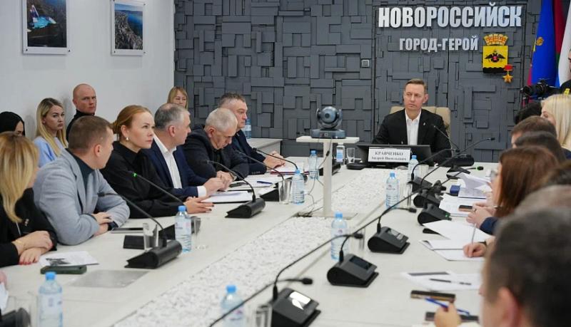 В администрации Новороссийска обсудили ход ликвидации последствий непогоды и наметили первоочередные задачи на предстоящую рабочую неделю