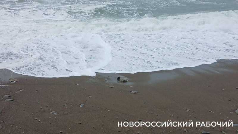 В курортном пригороде Новороссийска бушует первый шторм в этом году