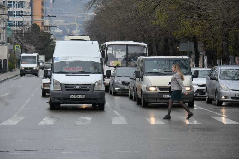 В маршрутках Новороссийска дали сбой терминалы