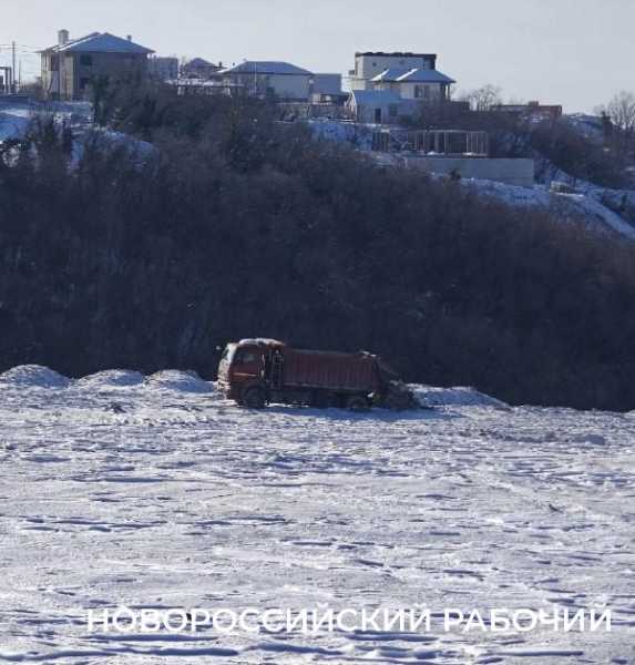 В Новороссийске лес засыпают строительным мусором