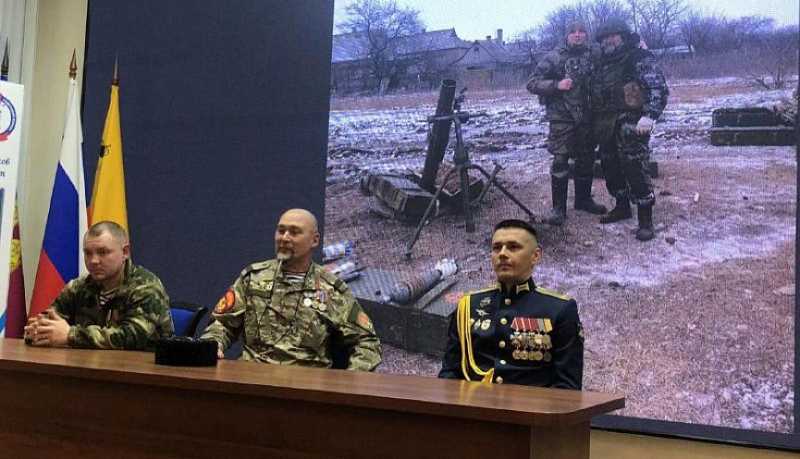 В первый учебный день после зимних каникул в Новороссийском казачьем кадетском корпусе прошел урок мужества