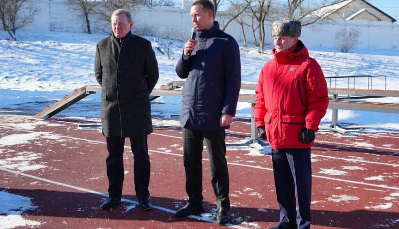В пригороде Новороссийска открыли площадку для занятий пожарно-прикладным спортом