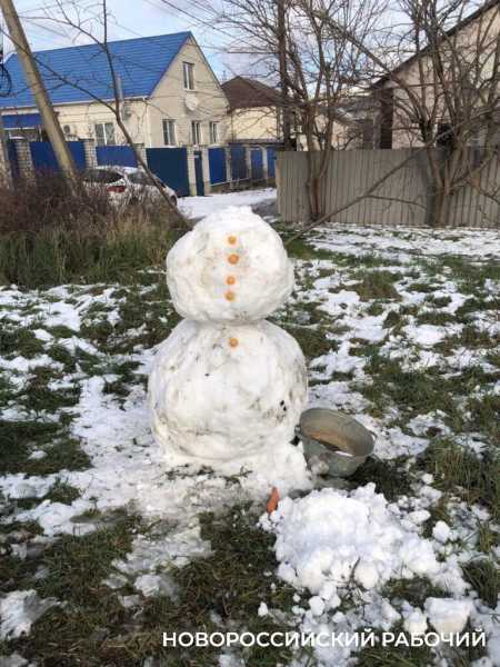 Зима в Новороссийске началась и &mdash; закончилась. Ждем грозы и ветра