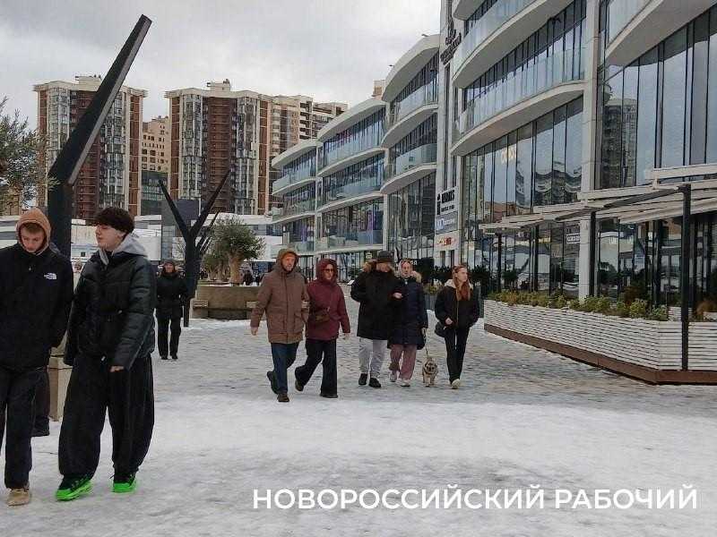 Зима в Новороссийске началась и &mdash; закончилась. Ждем грозы и ветра