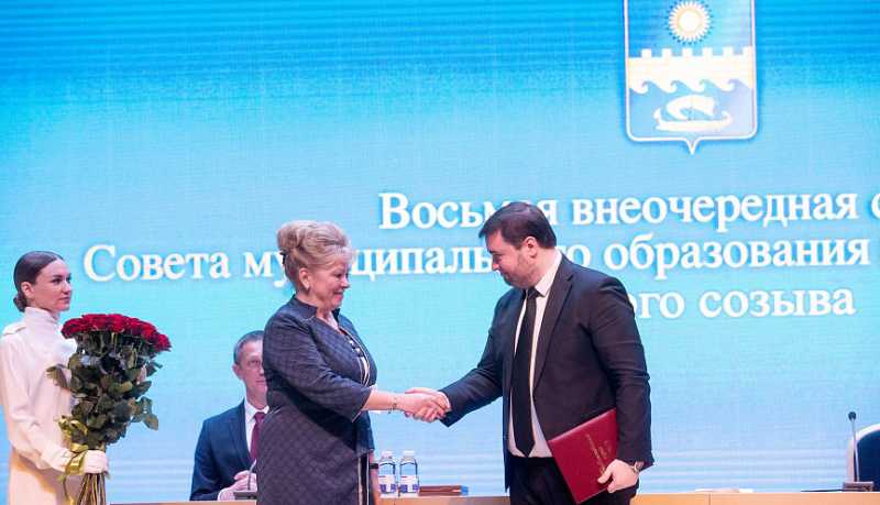 Андрей Кравченко поздравил Светлану Маслову со вступлением в должность главы города-курорта Анапа